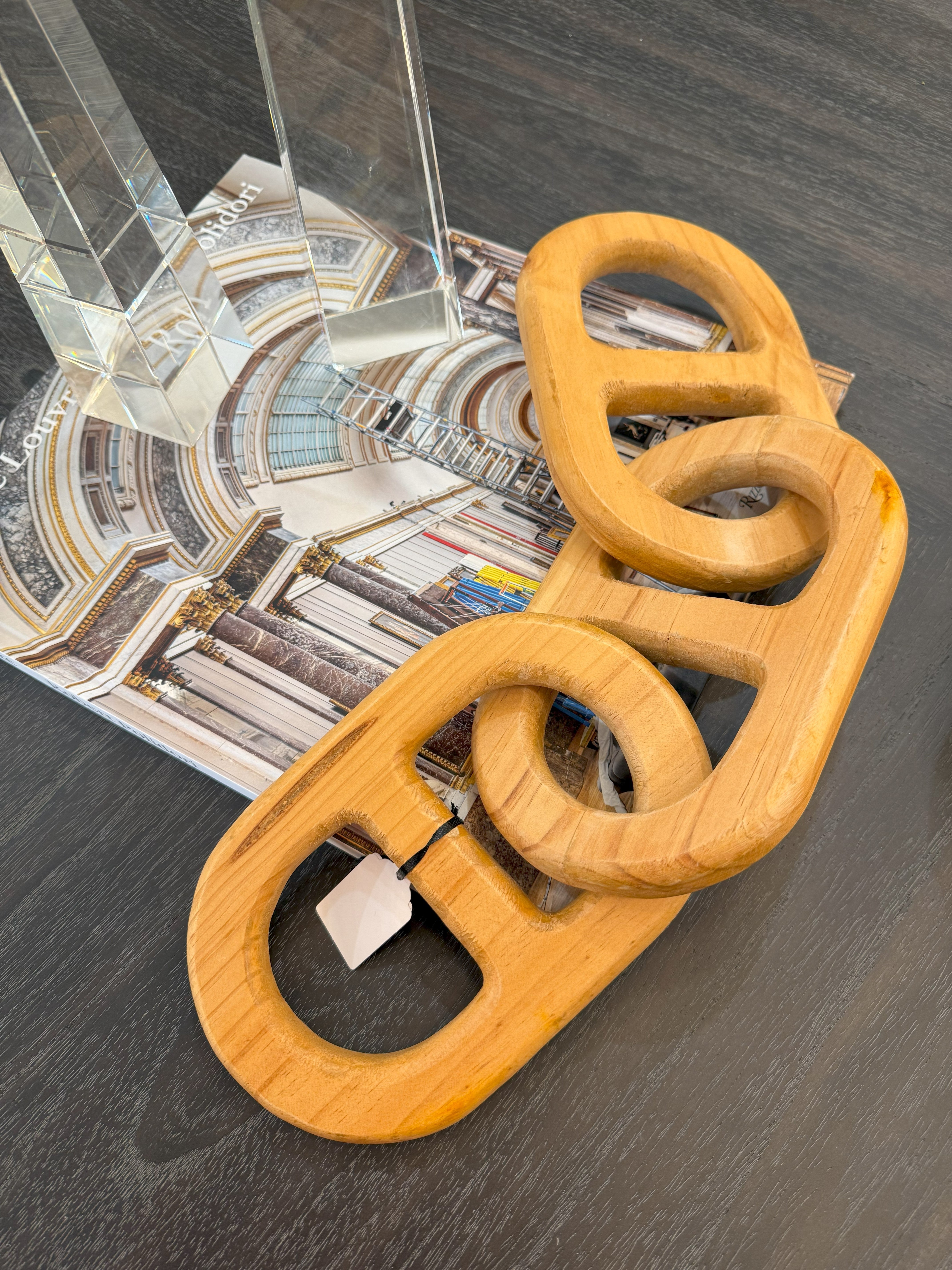 Mango Wood Chain Decor