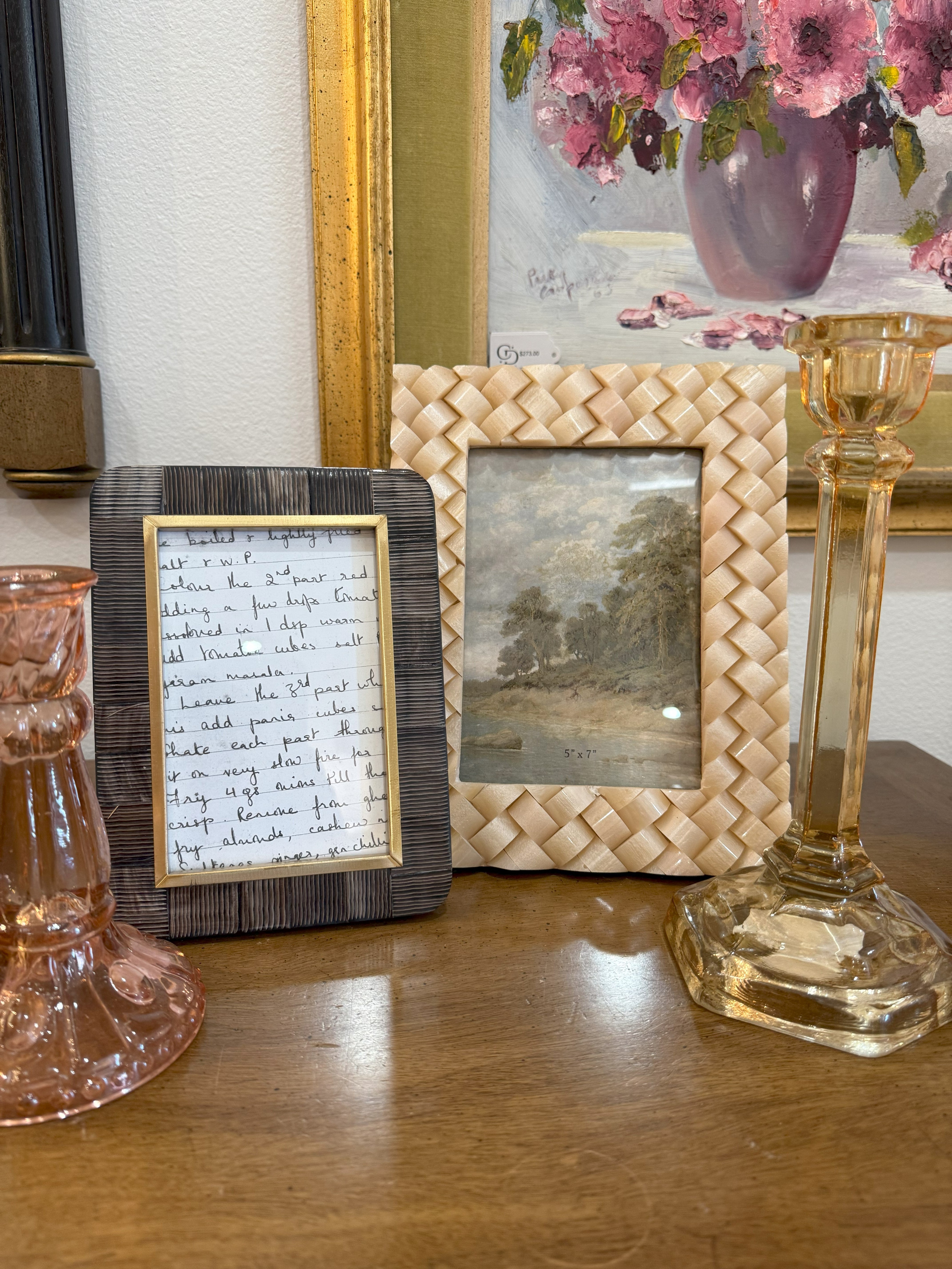 Woven Picture Frame 5" x 7"