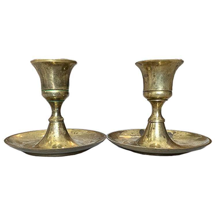 Vintage Brass Candlestick Holders – Collected Lubbock