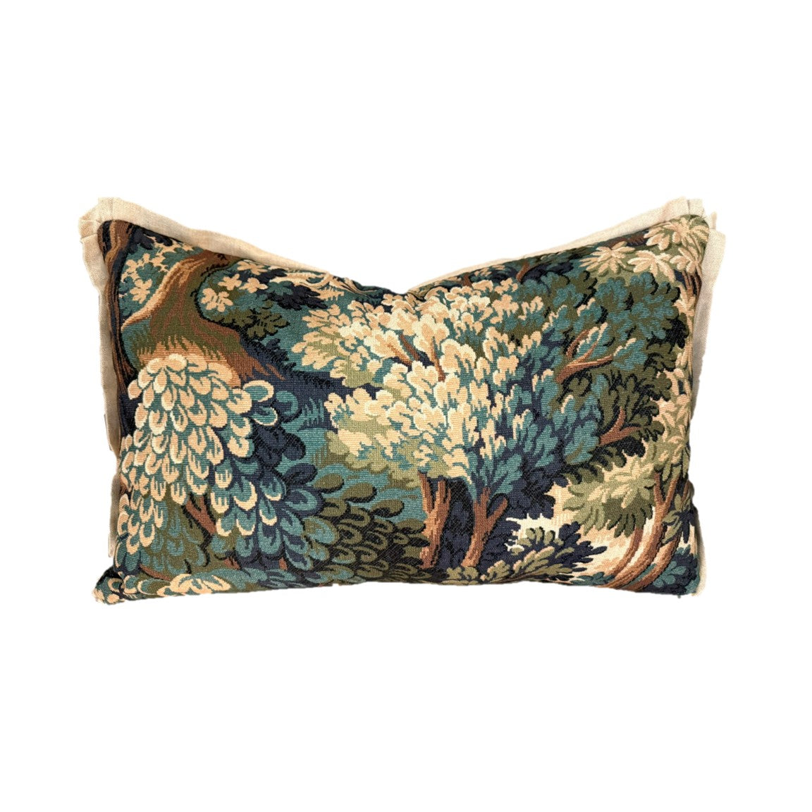 Into the woods forest pillow