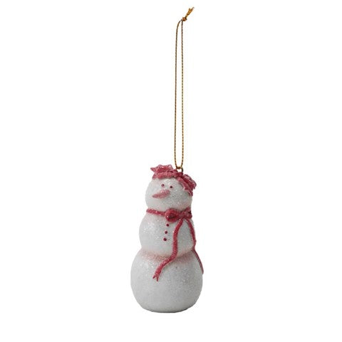 Resin Snowman Ornament