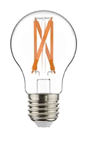 Medium base bulb LED bulb 2700K 9W 60WEQ Clear