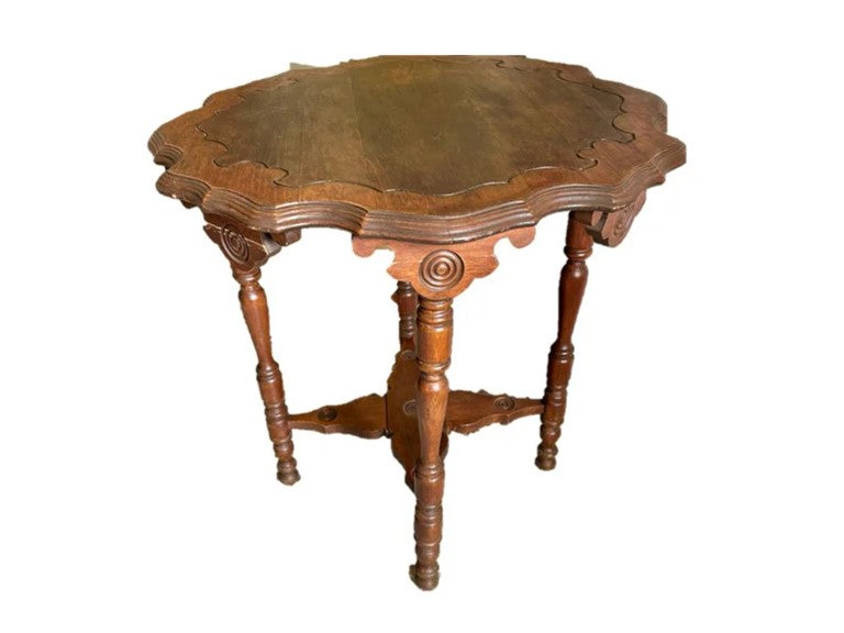 VINTAGE WOOD SIDE TABLE