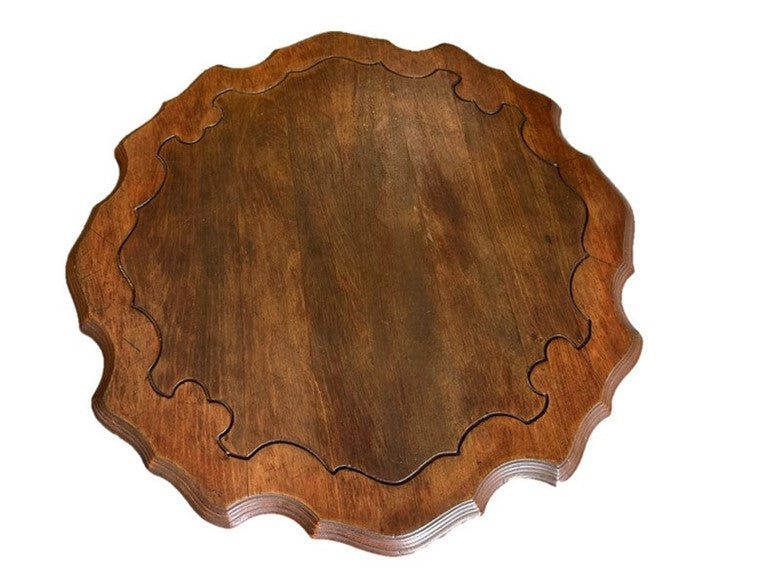 VINTAGE WOOD SIDE TABLE