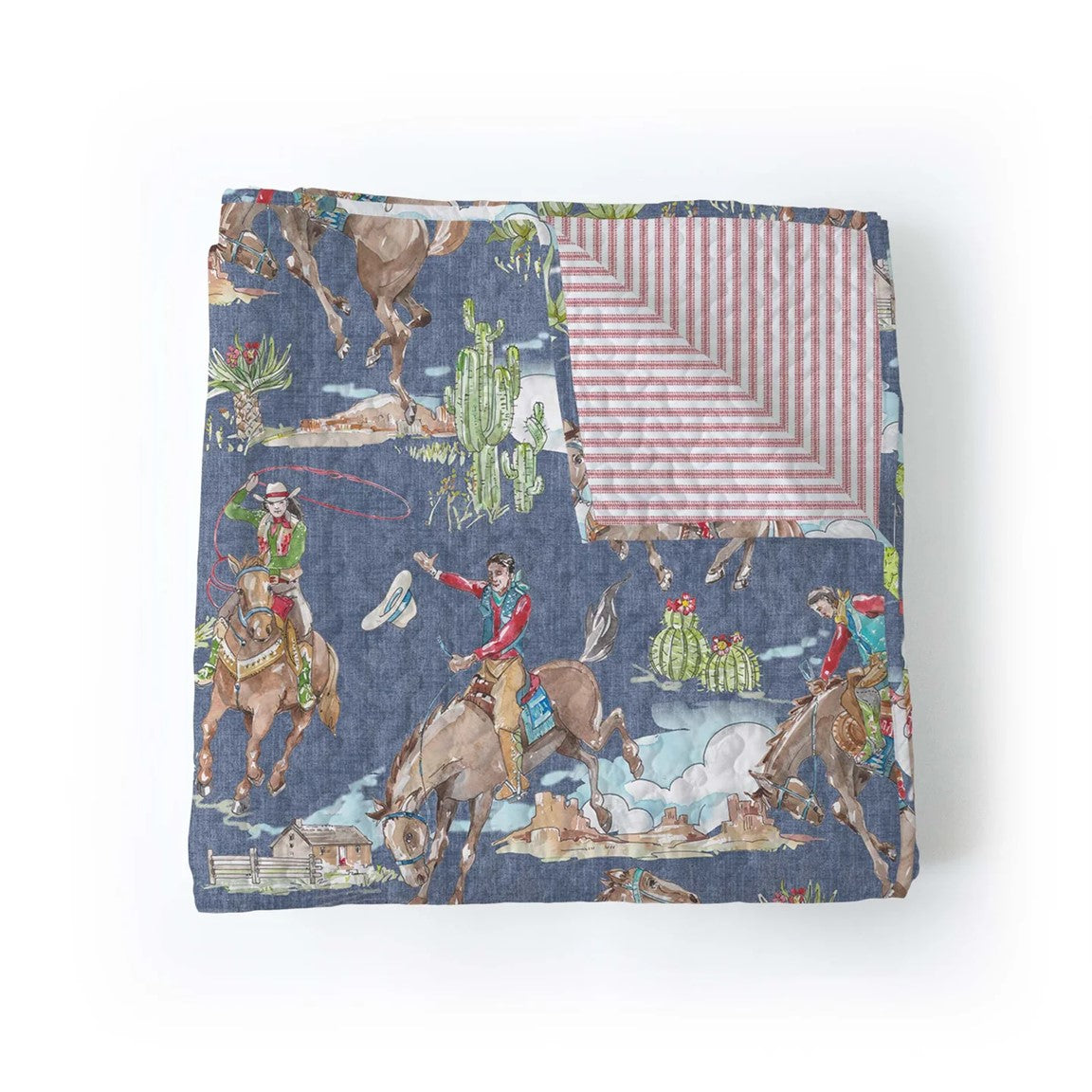 Birdie Chambray King Quilt