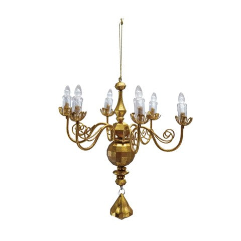 Gold Chandelier Ornament