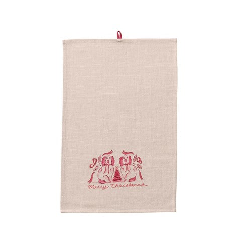 Holiday Staffordshire Tea Towel