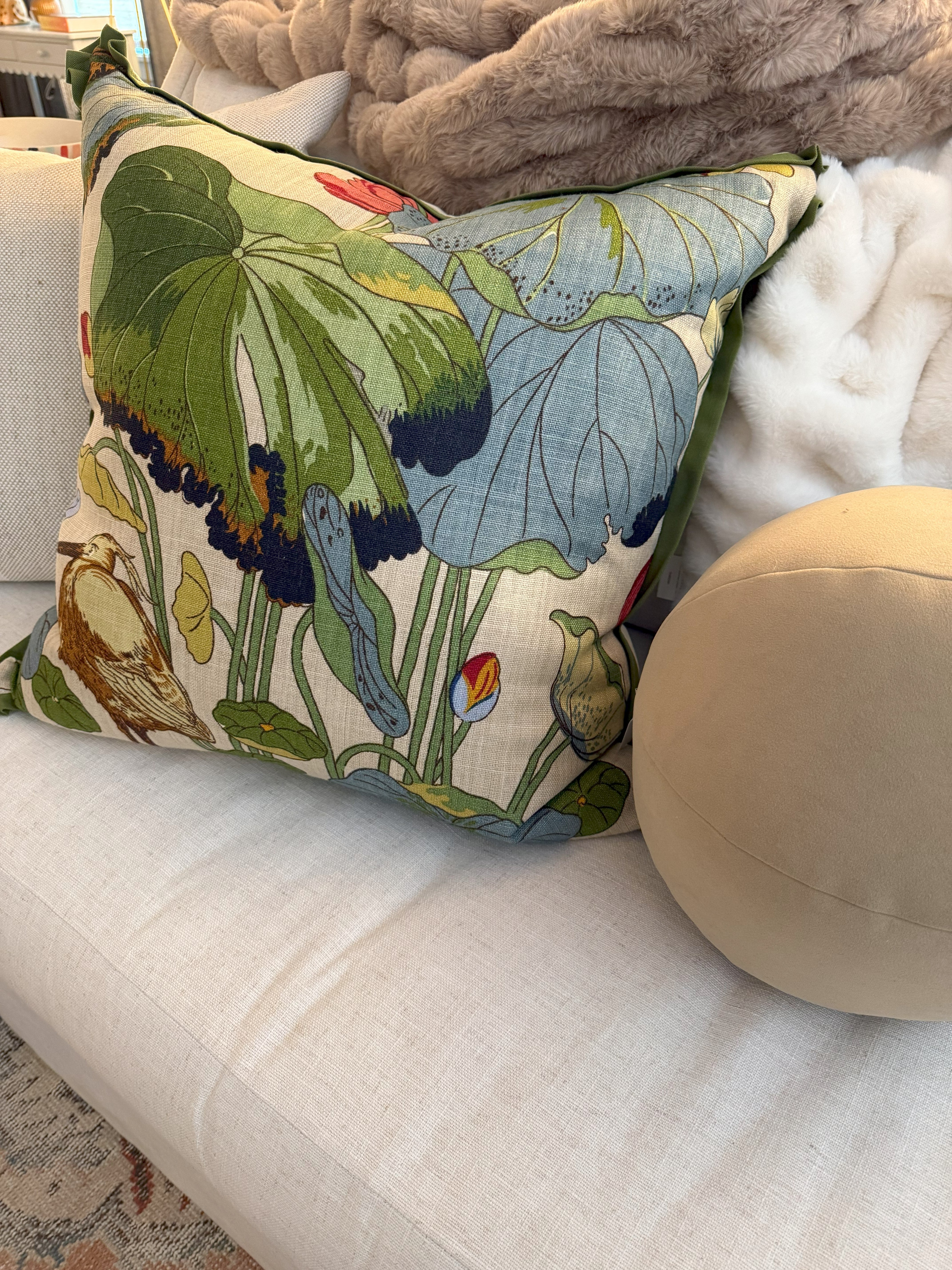 In The Garden Pillow