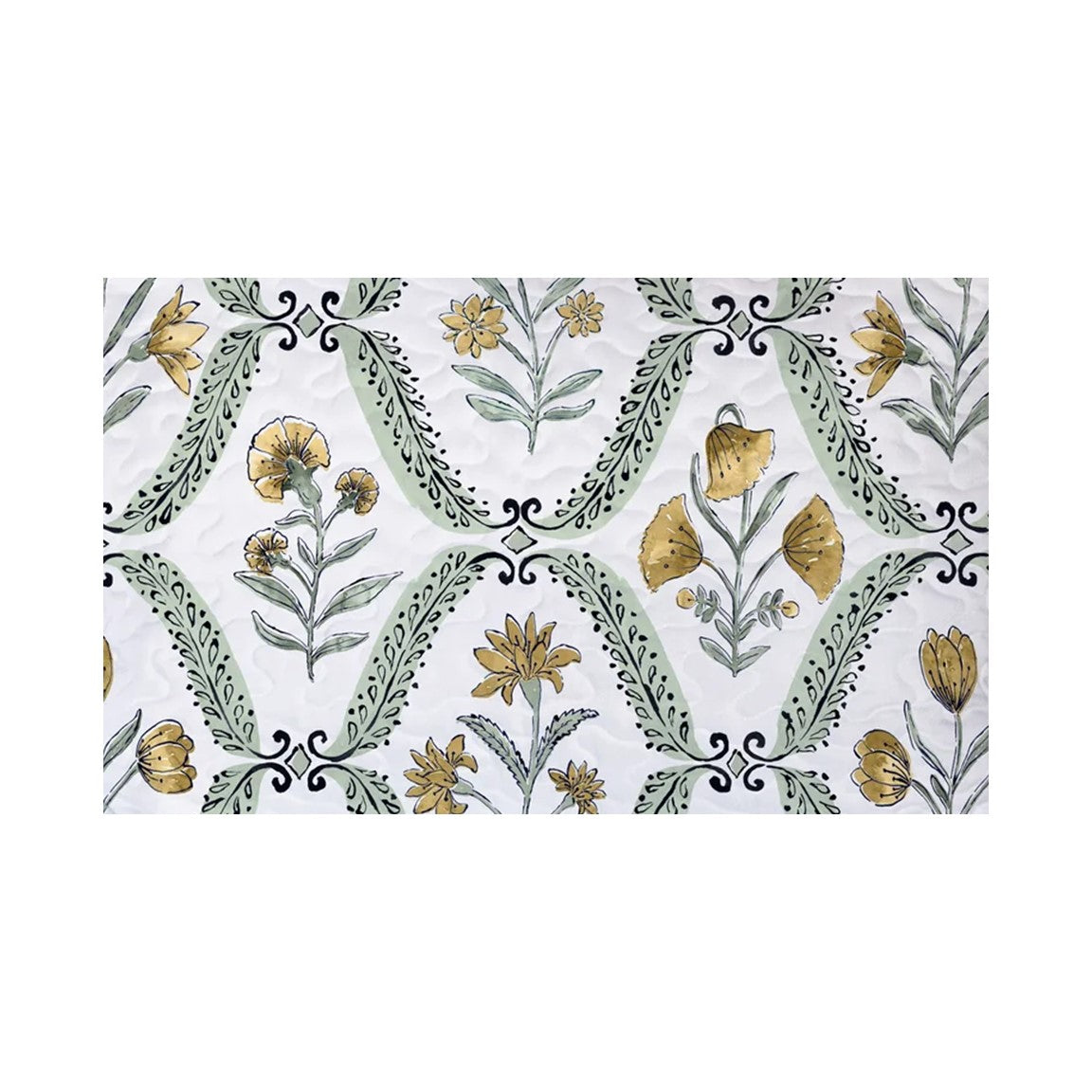 Charlotte Yellow King Quilt