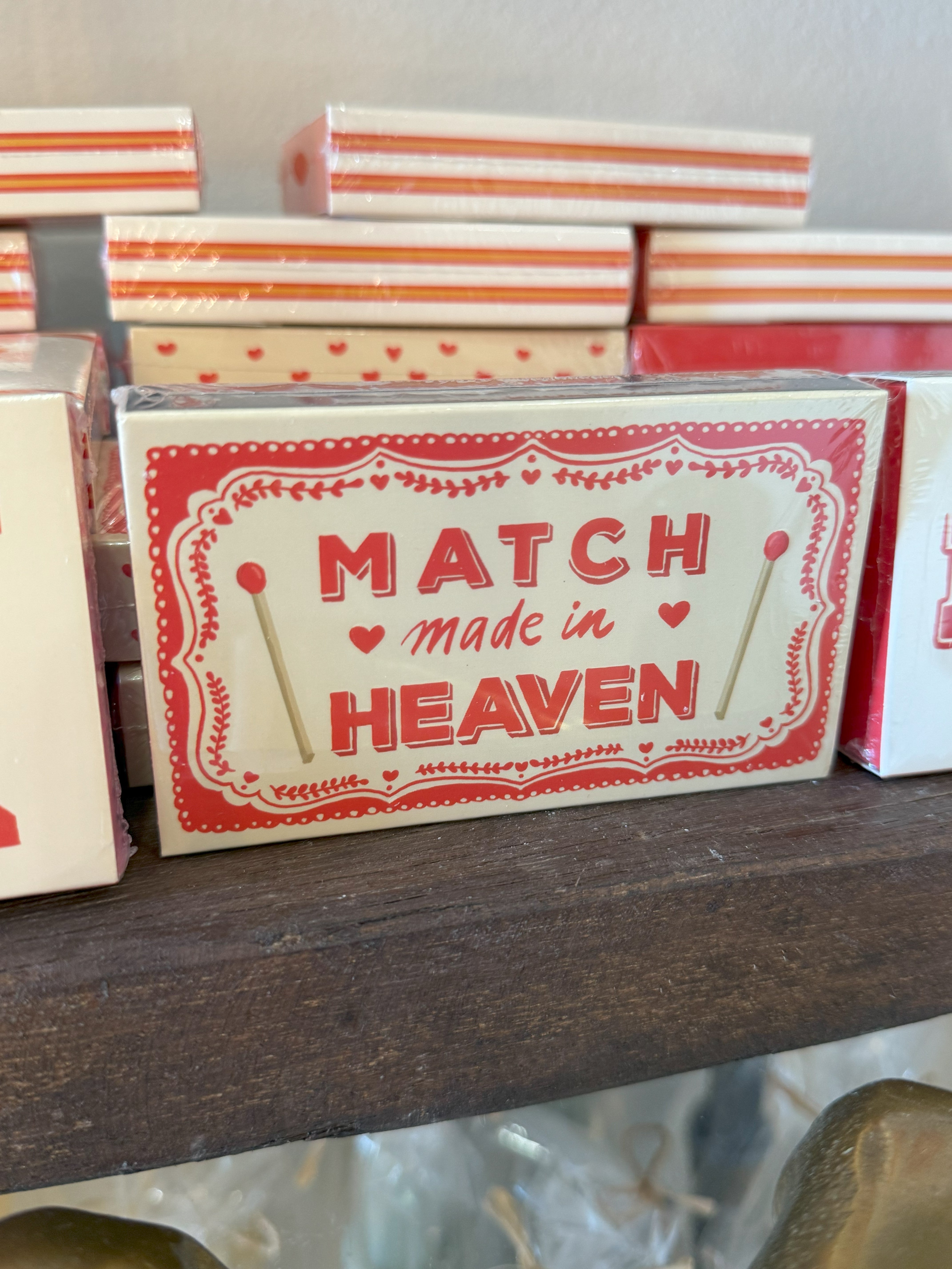 "Match Made In Heaven" Safety Matches In Matchbox