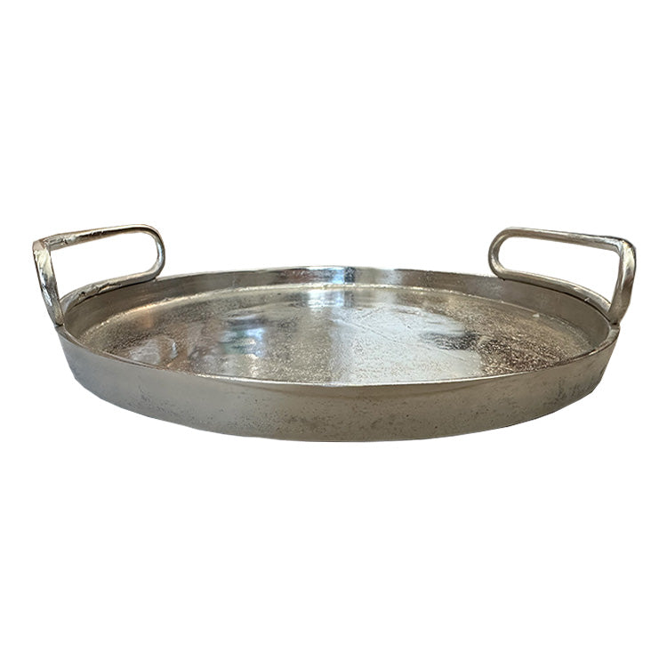 Silver Tray with Handles