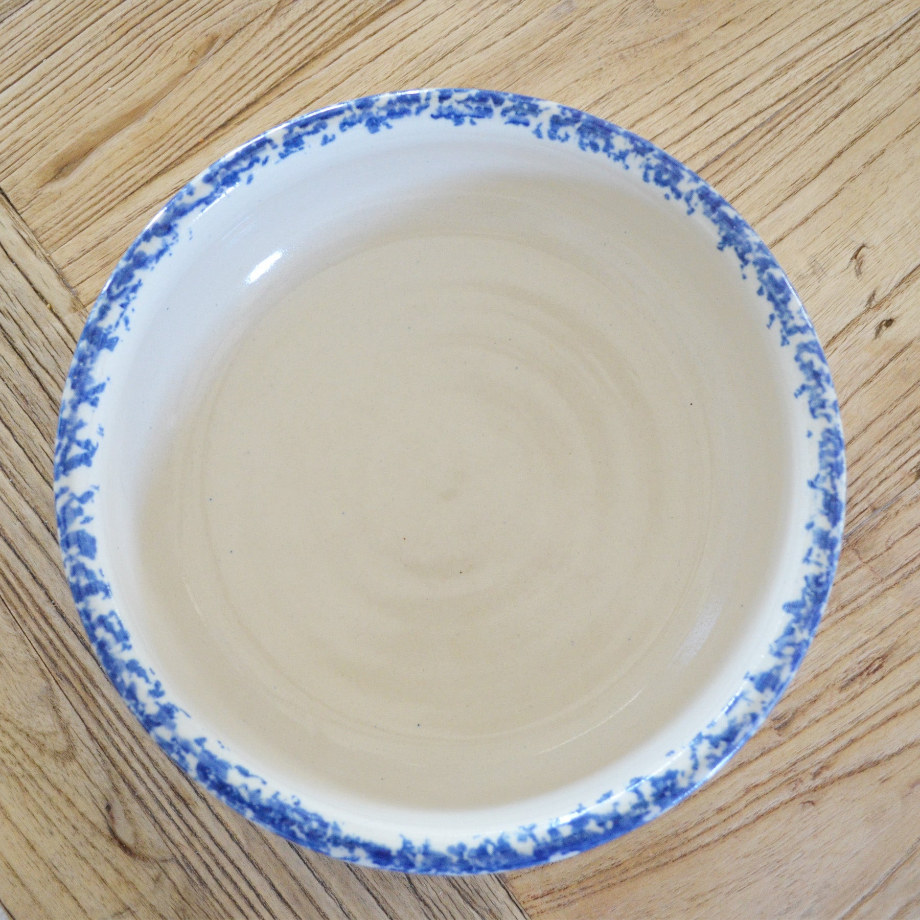 Casey Pottery Bowl Vintage Blue & White